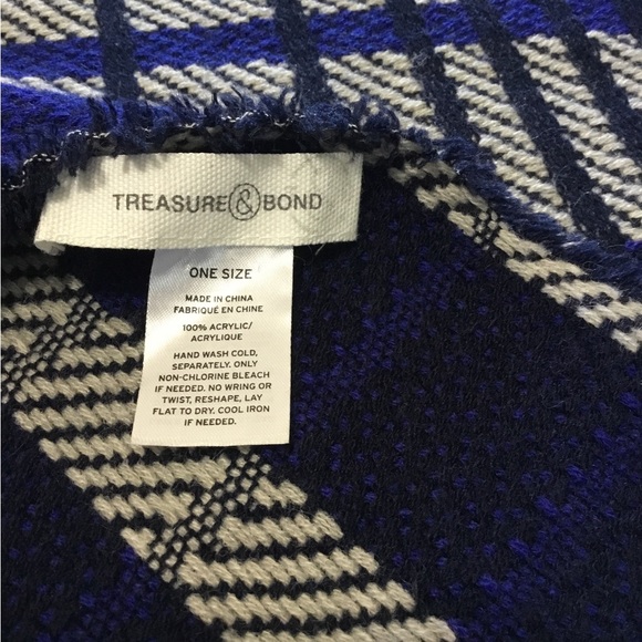 Treasure&Bond O/S Body Wrap/ Scarf/Cover Up - Picture 4 of 8